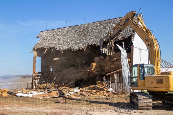 Barn Demolition in Snohomish