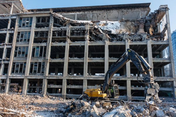 Commercial Building Demolition in Snohomish